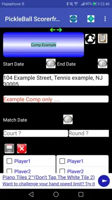 PickleBall Scorer plus online Radio, play music/vi android App screenshot 6